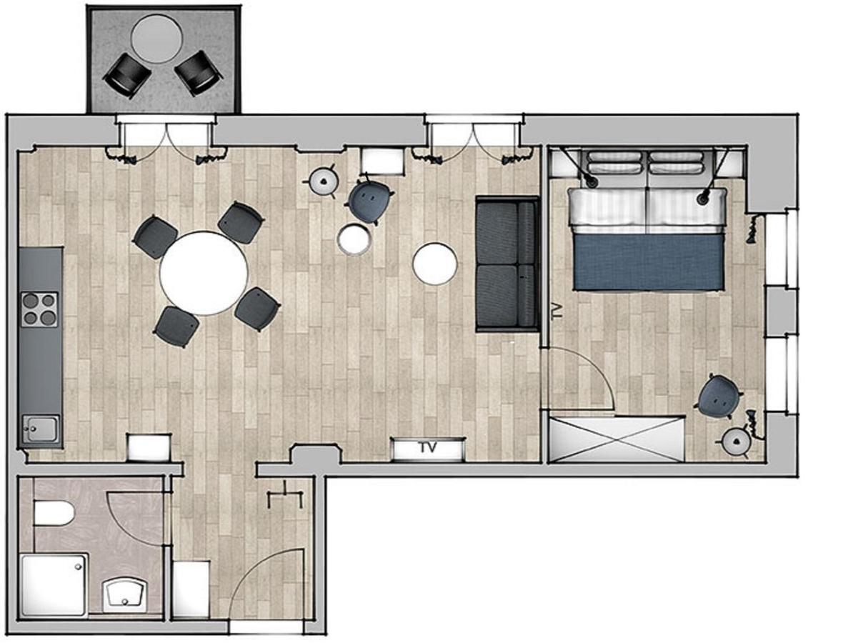 Appartement Altstadtblick Im Ohlerich-Speicher Wißmar Esterno foto