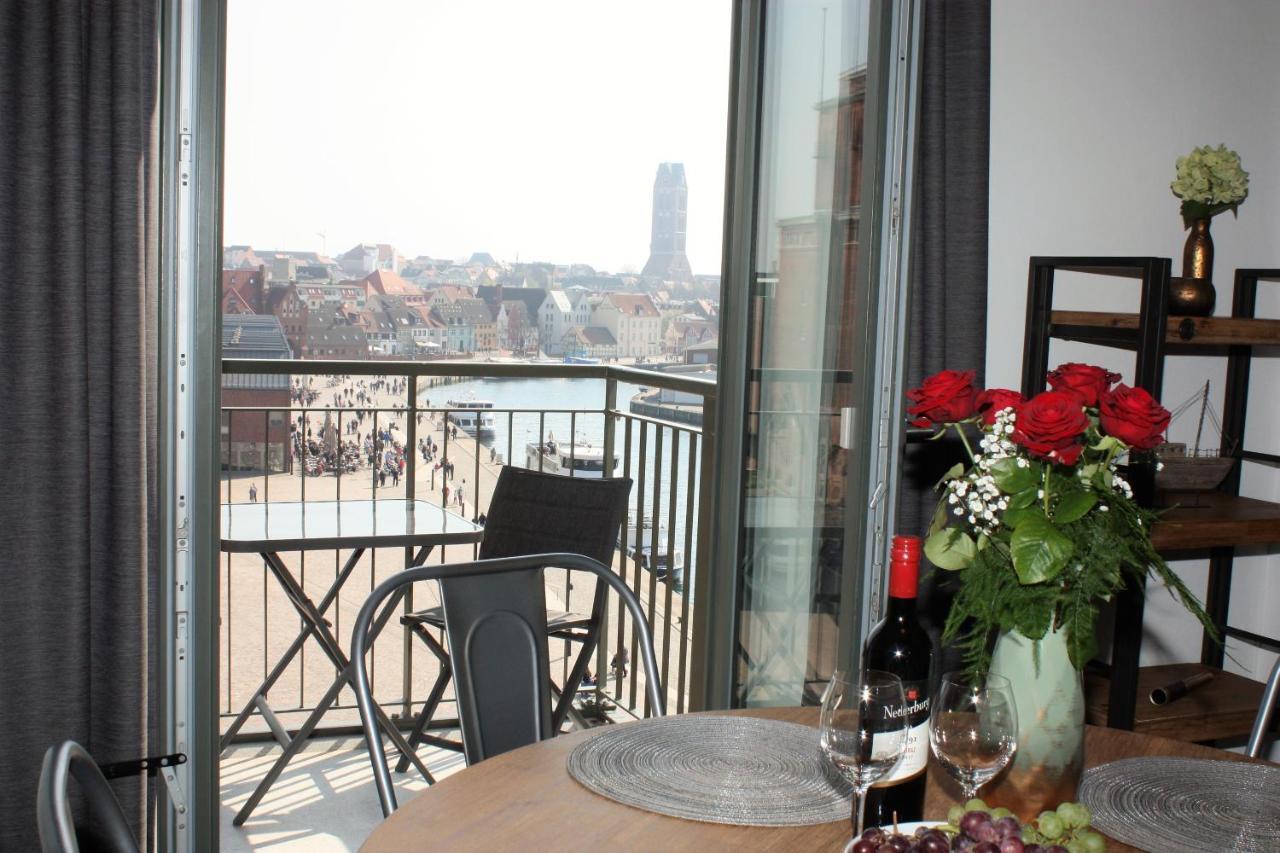 Appartement Altstadtblick Im Ohlerich-Speicher Wißmar Esterno foto